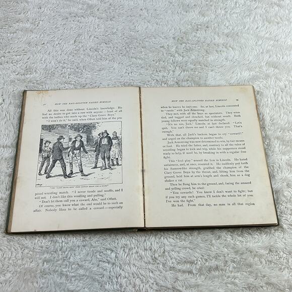 The True Story of Abraham Lincoln Elbridge S Brooks 1896 first edition antique - Picture 11 of 16